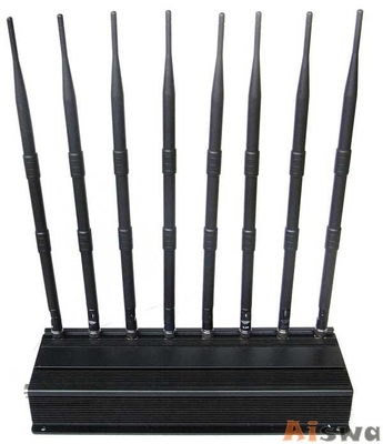 8 Jammer VHF UHF антенн 16W, Jammer 315Mhz/433Mhz Wimax интернета 4G Lte беспроводной