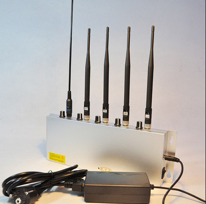 Дистанционное управление Jammer радиочастоты 5 диапазонов для Gsm 315mhz 433mhz 868mhz