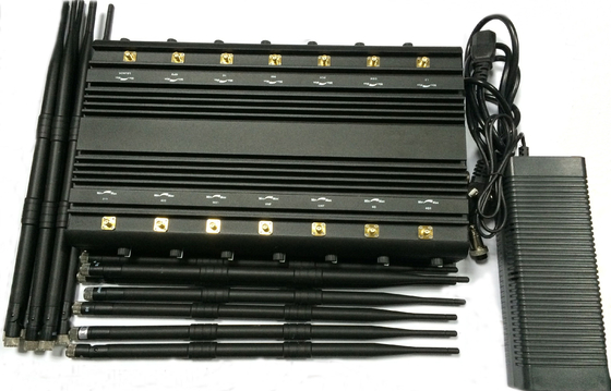 Прибор 30-35W блокатора Jammer сигнала Lojack 14 диапазонов клетчатый для конференц-центра