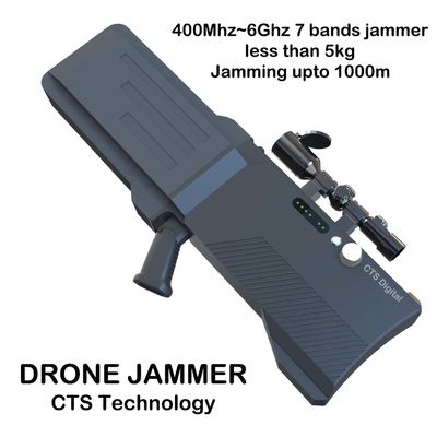 1000m сжимая выстраивают в ряд анти- Jammer 400mhz ~6ghz трутня диапазонов системы 7 трутня