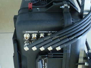 Jammer подвижности 25Mhz-3800Mhz тактический, Jammer 350W сигнала наивысшей мощности UHF VHF
