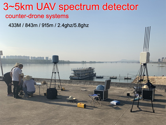 система обнаружения трутня спектра 3~5kM 5° RMS IP65 3s